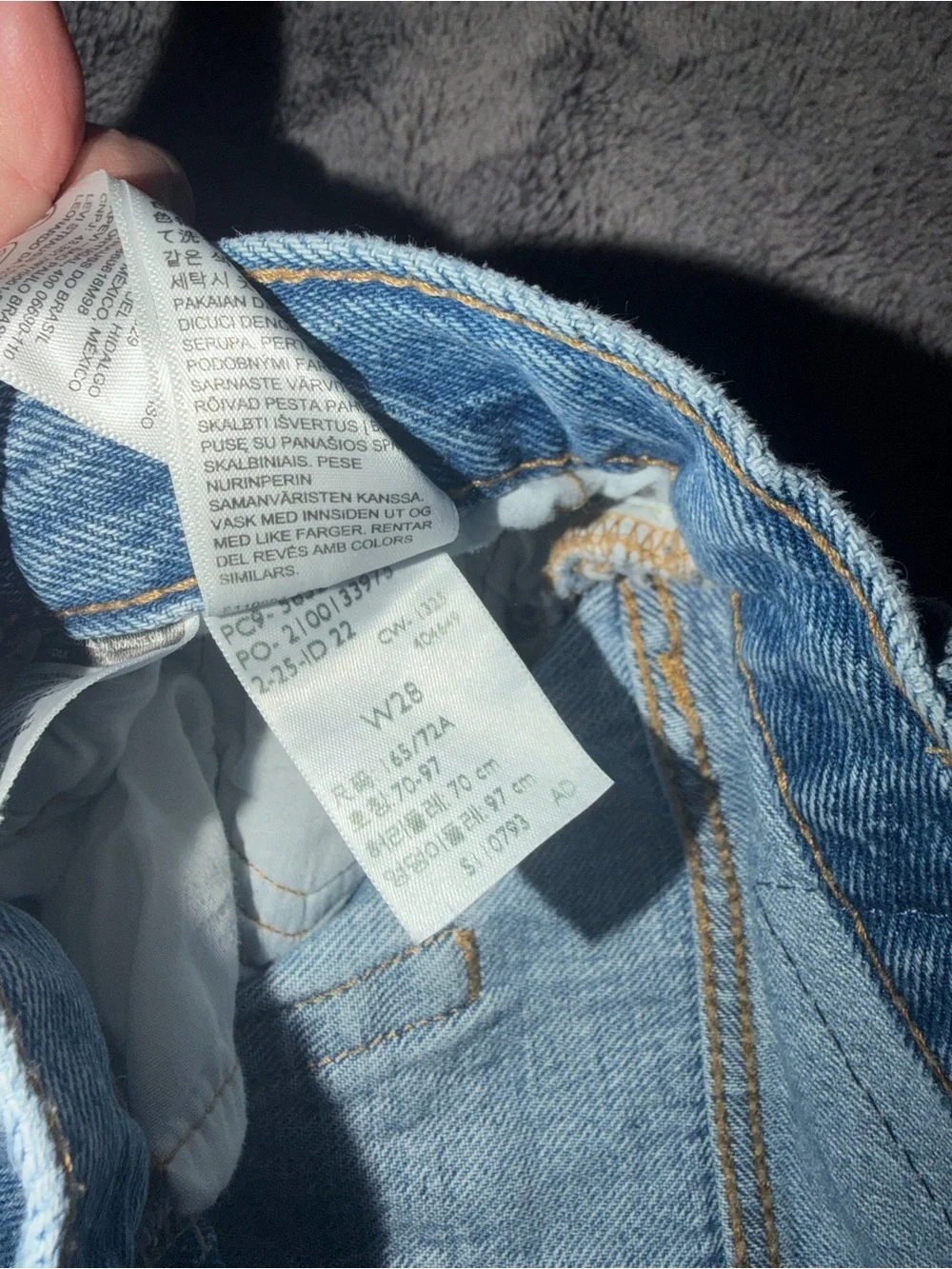 Levi’s 501 Distressed Denim Cutoff Shorts